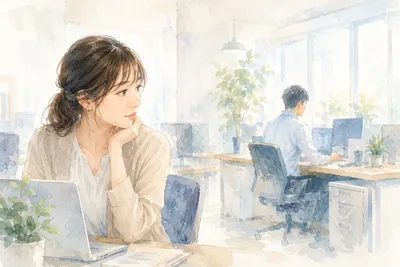 職場で遠くからチラ見する女性心理の真相とは？脈あり・脈なしの見分け方