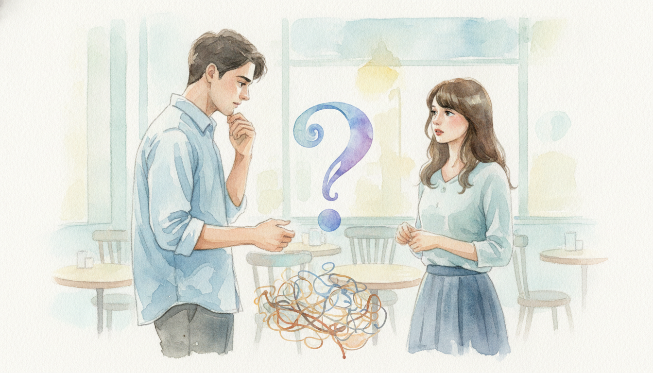二人きりで話さない男性心理の結論